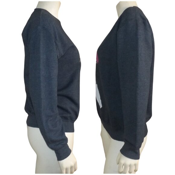 HARRY STYLES Sweatshirt, S, Gray, Cartoon/Caricature,long sleeve charcoal Gildan - Picture 7 of 9
